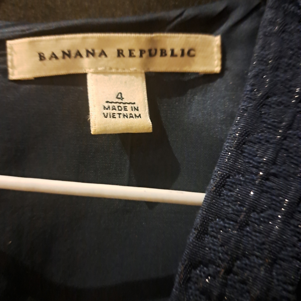 Banana Republic Sparkling Blue Midi Dress - Picture 2 of 5